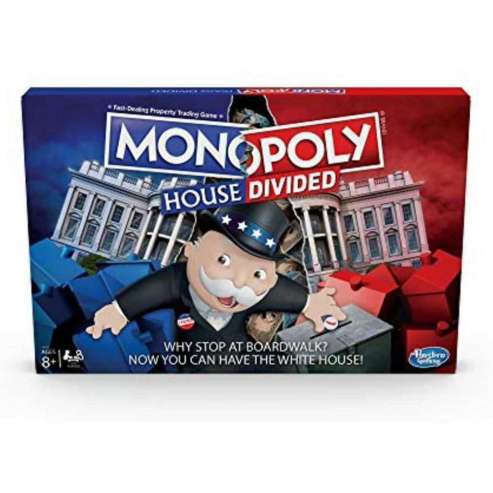 Monopoly House Divided Board Game Why Stop At Boardwalk You Can Have White House